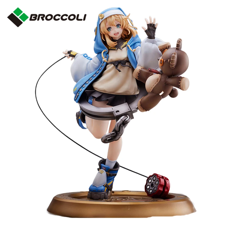 

In Stock Genuine Original BROCCOLI Bridget Guilty Gear Anime Figure PVC 25CM Collectible Model Dolls Statuette Ornament Gift