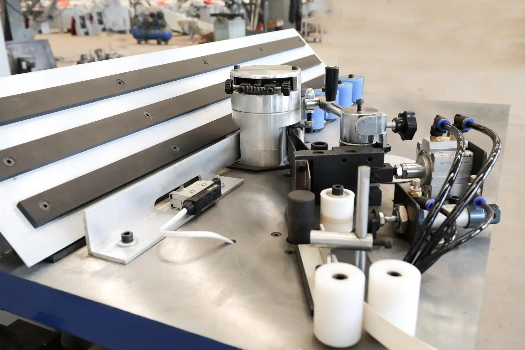 Borda automática Banding Machine, Edgebander para Móveis PVC e ABS