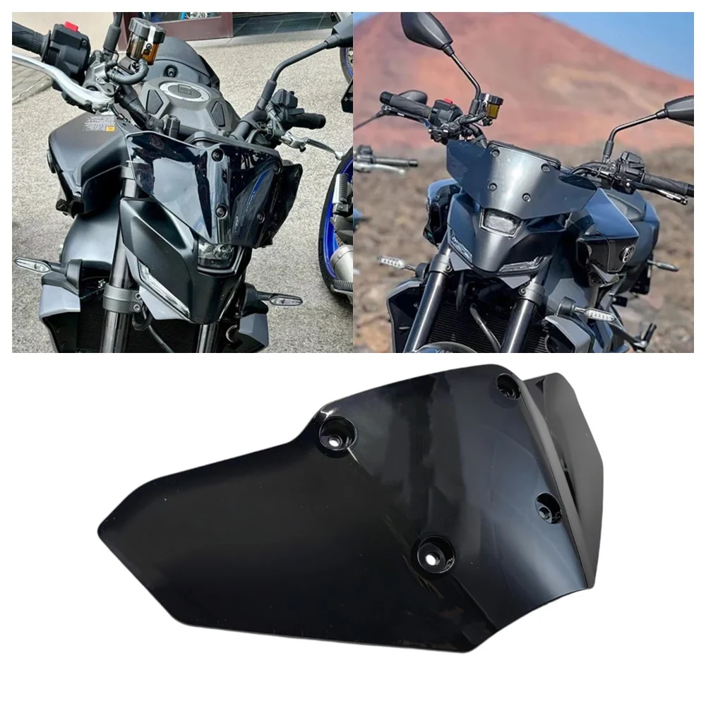 

Fits for Yamaha MT 09 MT09 SP ABS MT-09 FZ-09 2024 2025 Motorcycle Windscreen Front Instrument Cover Windshield Deflector Guard