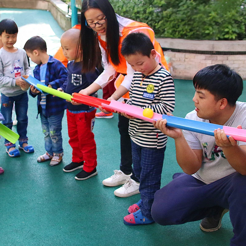 Juego de desafío de tuberías, actividades de construcción de equipos para el trabajo, adultos y niños, diversión al aire libre, deportes, fiesta, diversión, recuerdos de Carnaval