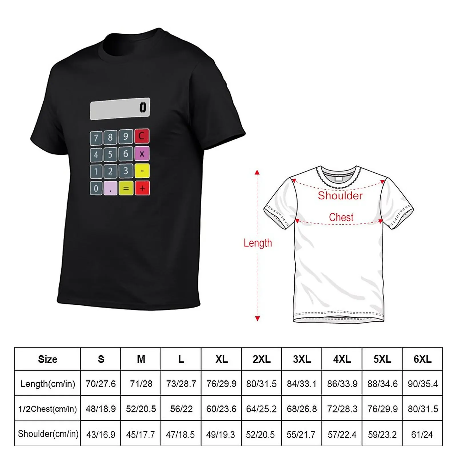 I am a Calculator Halloween costumes Lazy easy funny 2020| Calculator halloween costumes funny| masks Calculator easy ha T-Shirt