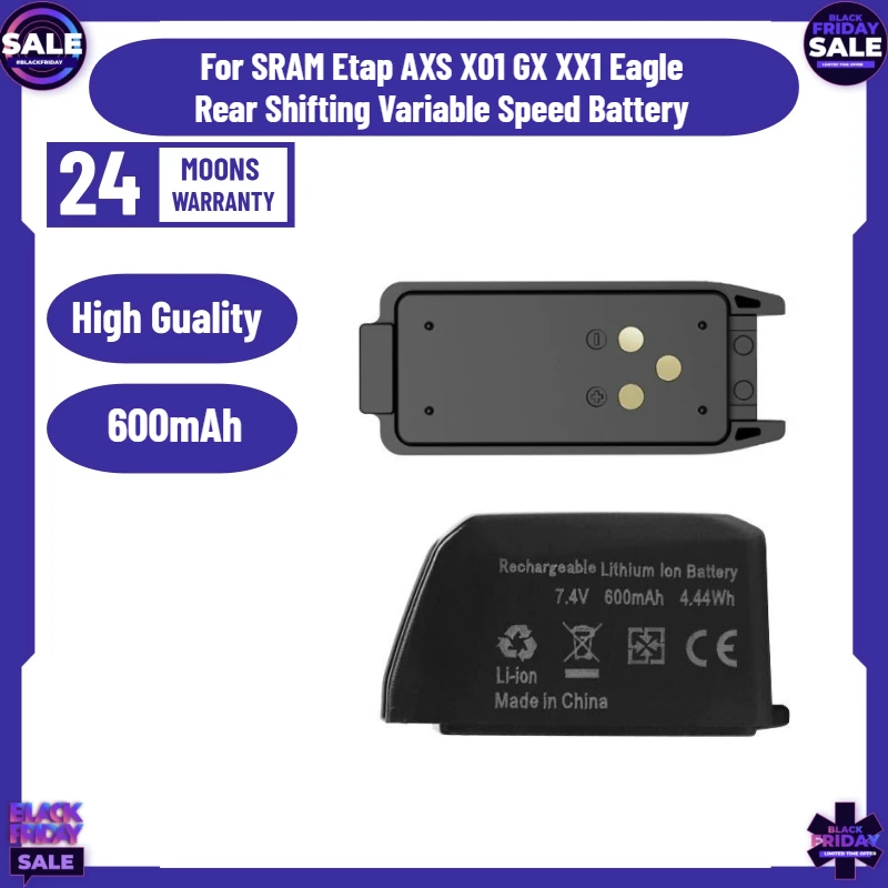 600mAh for SRAM Etap AXS X01 GX XX1 Eagle Rear Shifting Variable Speed Battery FOR BIGROCK Mountain Road Bike