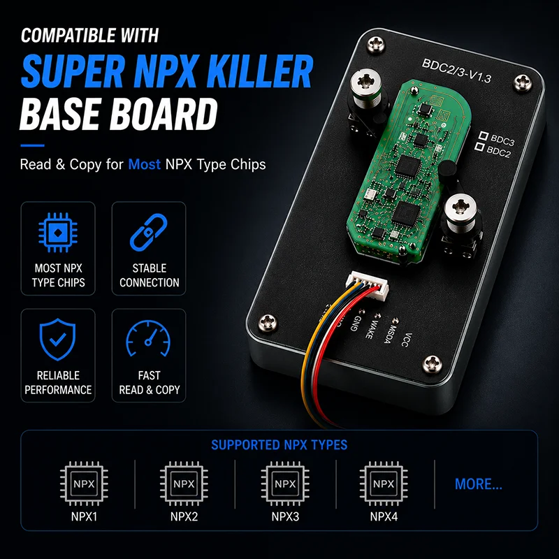 

Super NXP Killer Tool Adapter Base For Mazda Nissan Jeep Chery Buick Cadillac Geely Honda All NXP Smart Keys Clones