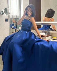 Customized S Beading Wedding Party Ball Gown Spaghetti Strap Bespoke Occasion  Floor Length Saudi Arabia