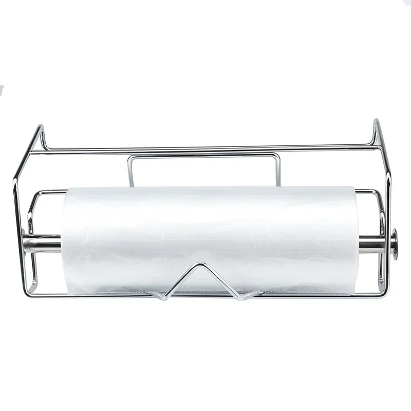 

Roll-up bag rack supermarket special bracket scattered weighing area shopping bag bracket hanging metal roll-up bag rack