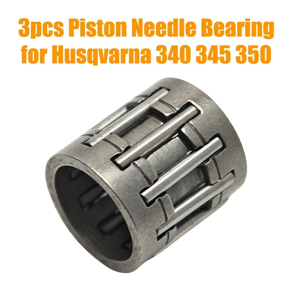 3pcs Piston Needle Bearing 10*13*14mm For HUSQVARNA 40 51 55 340 345 346 350 351 353 Chainsaw