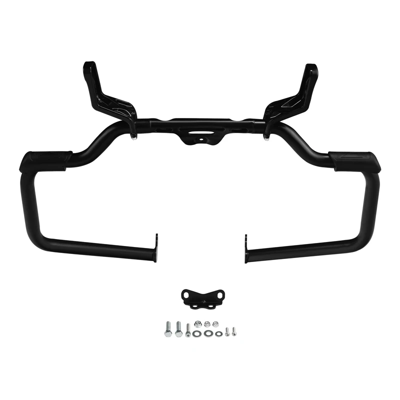 Mustache Engine Guard Bar Fairing Mount Bracket Fit For Harley Low Rider ST 2022-2024 Motorcycle