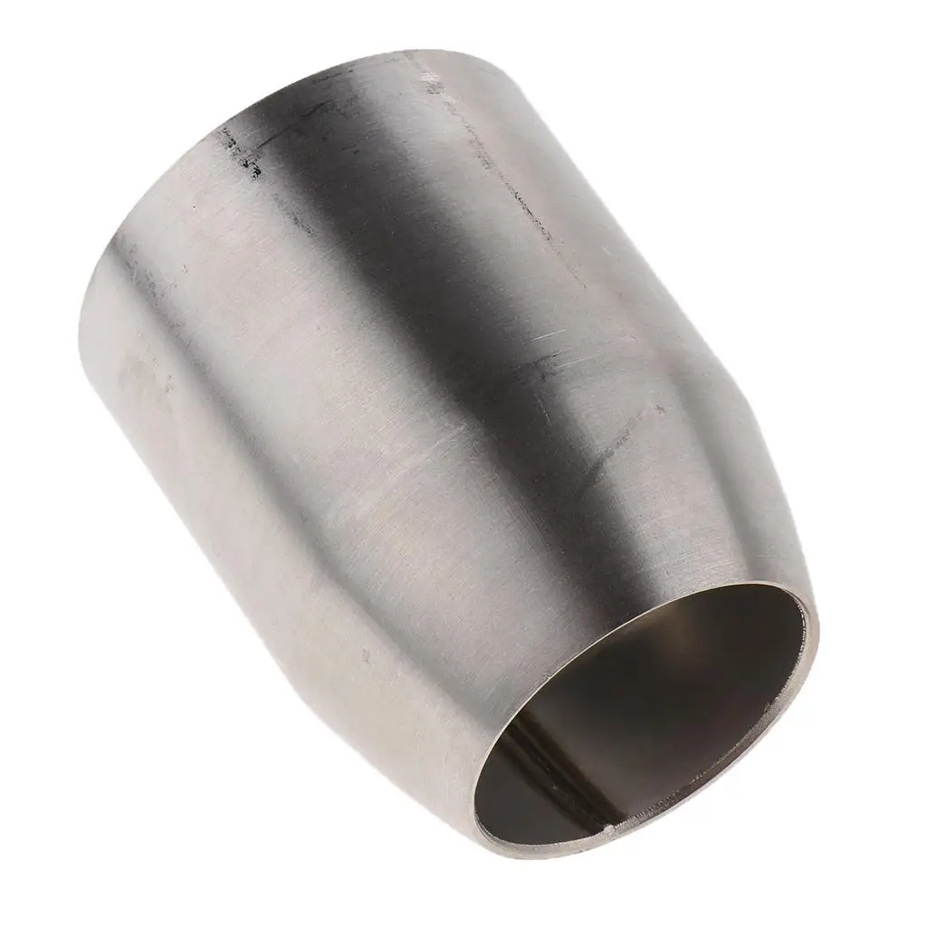 2.0 to 1.5 inch / 51mm to 38 mm Motorcycle Exhaust Pipe Adapter Reducer Connector Joining Sleeve for Suzuki Exhaust Reducer Pipe