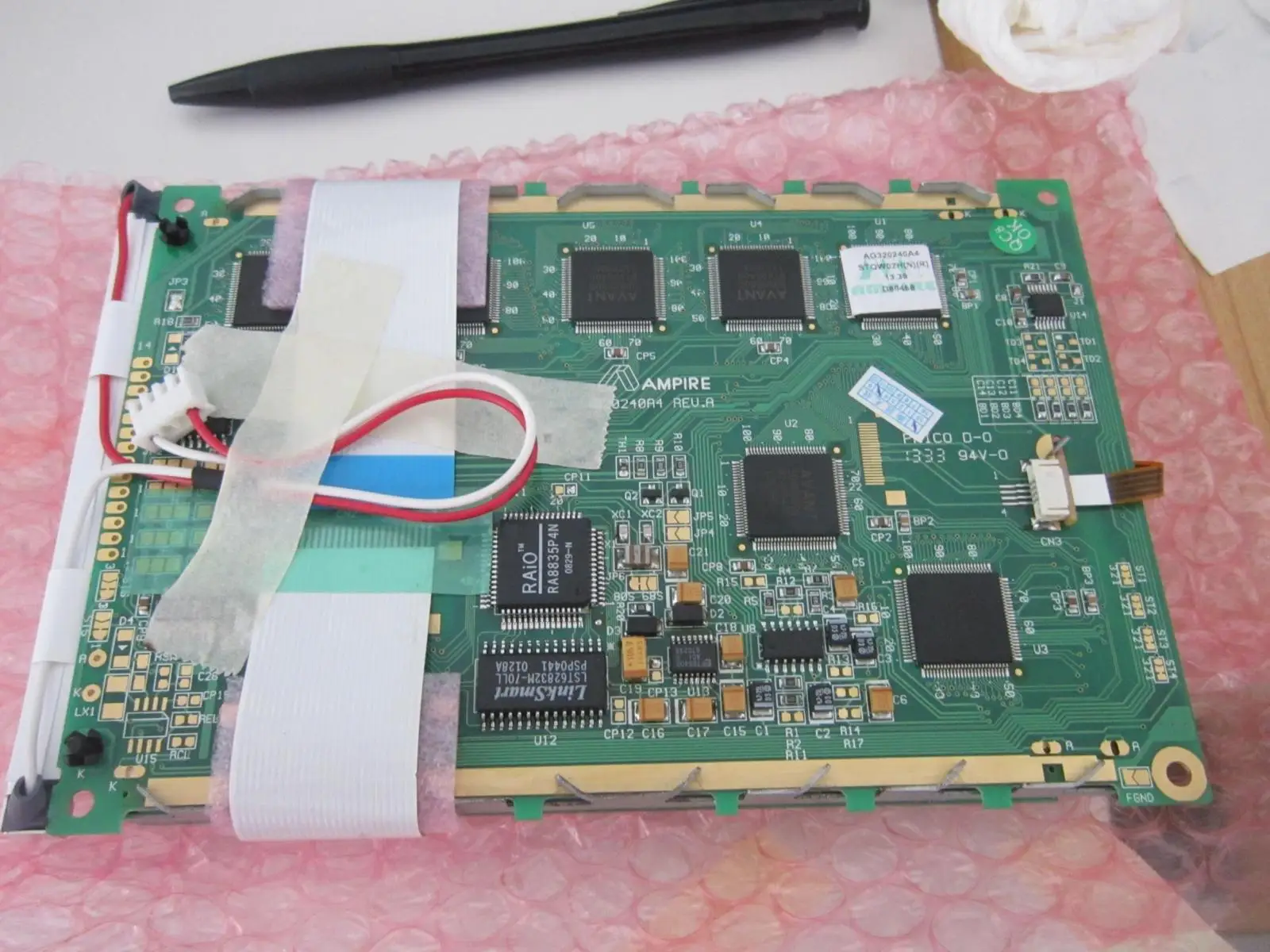 

Новый AG320240A4 320240A1 REV. D 24-проводной с сенсорным экраном