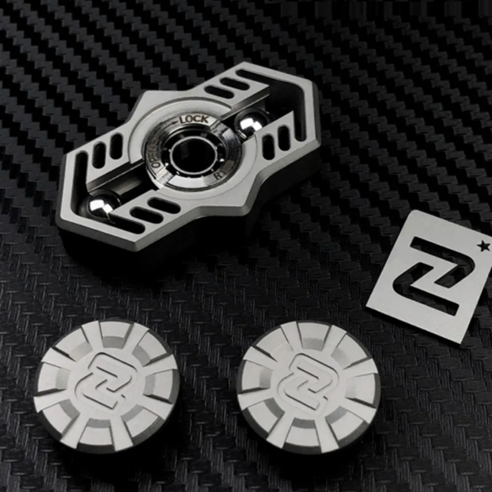 MCZHI EDC laiton Fidget Spinner jouets d'anxiété Fidget Spinners Fidget jouets adultes conceptions originales gyroscope