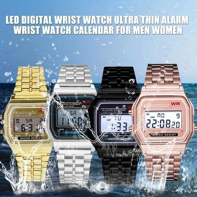 Retro Neutral Watch for Men and Women Electronic Daily Gift Couple Watch New Edition