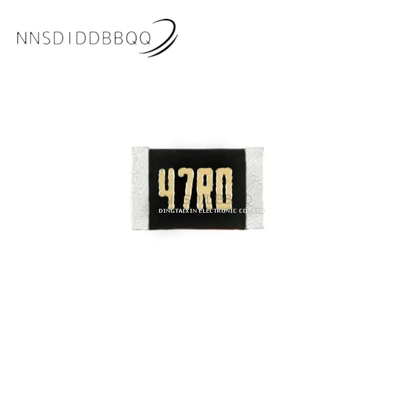 50PCS 0805 Chip Resistor de Alta Precisão Deriva da Baixa Temperatura Resistência 47Ω(47R0) ± 0.5% ARG05DTC0470 Atacado SMD Resistor