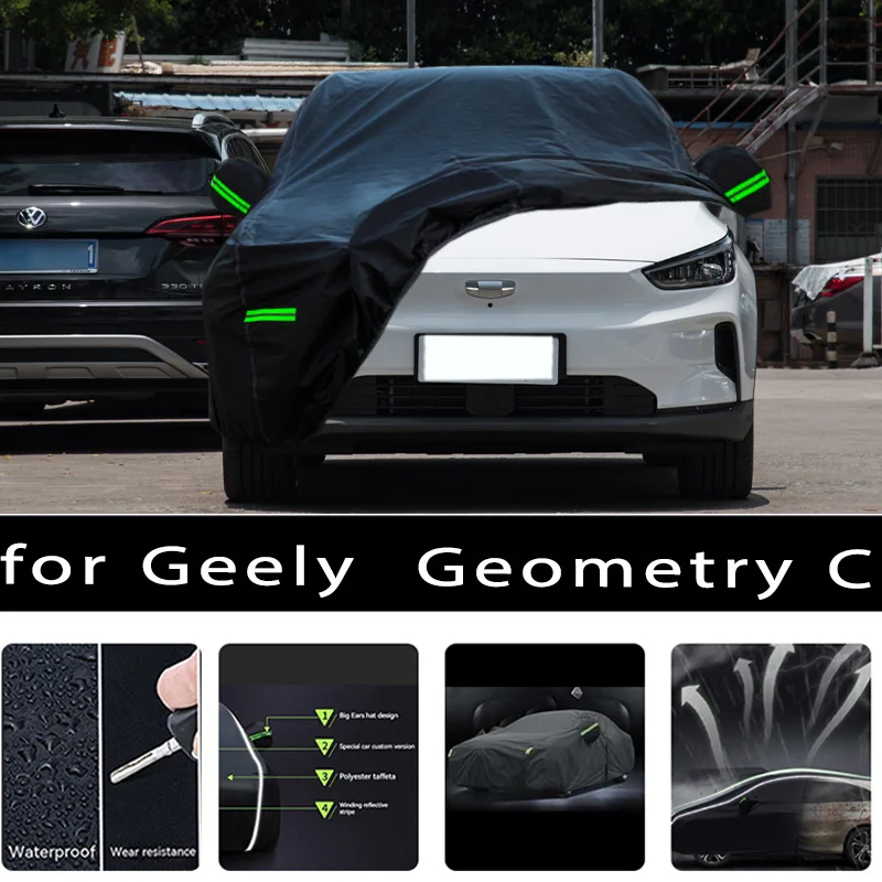 

For Geely geometry c sport protective covers, it can prevent sunlight exposure and cooling, prevent dust and scratches