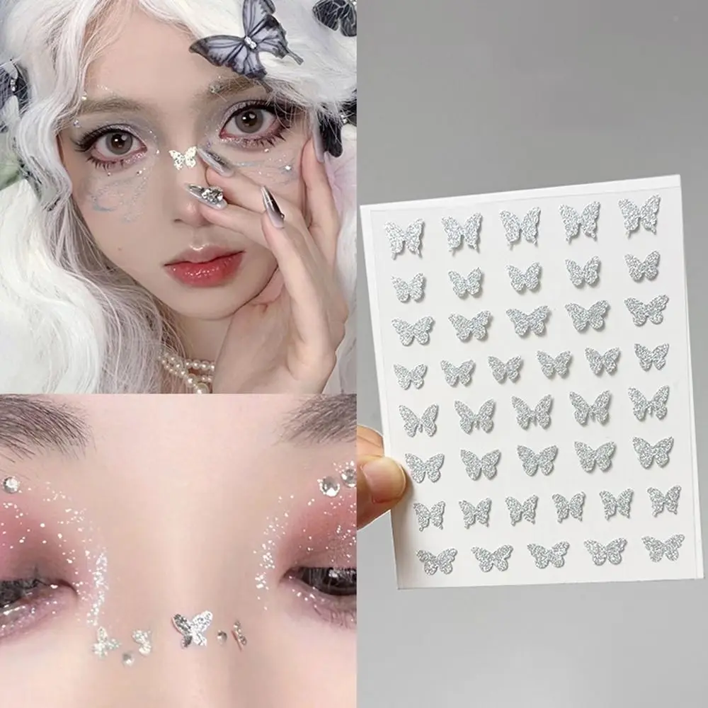 

Waterproof Face Stickers Plastic Natural Nail Art Decoration Stickers Adhesive Moon/Stars Temporary Tattoos Stickers Women