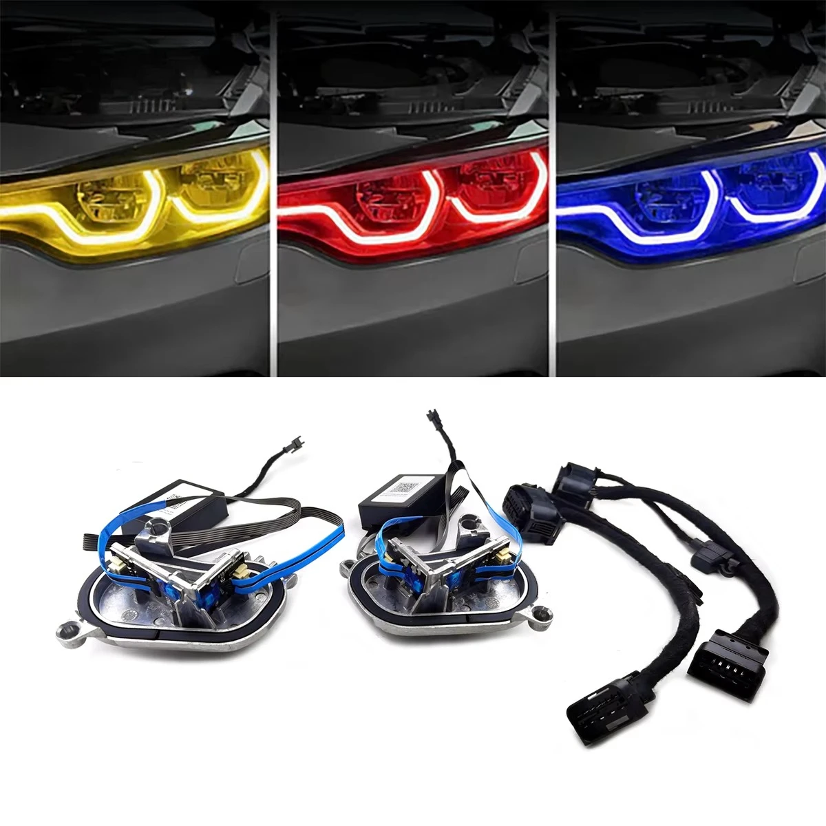 High Quality Plug Play Install Multi Color RGBW DRL Module For M3 M4 F80 F82 F83 F32 F36 8000 Lumens For