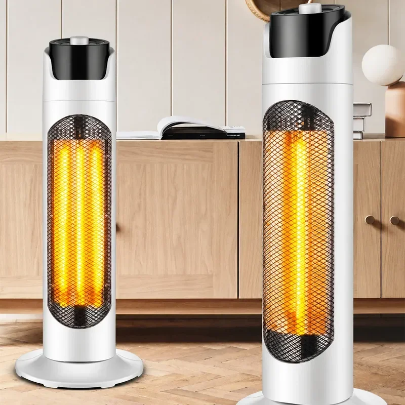 Small Sun Heater Household Far Infrared Carbon Fiber Electric Heater Silent Energy Saving for Home Bath Dual Purpose Use