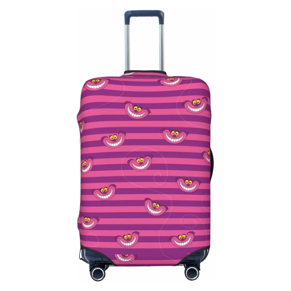 

Custom Custom Cheshire Cat Cartoon Manga Luggage Cover Protector Elastic Travel Suitcase Covers