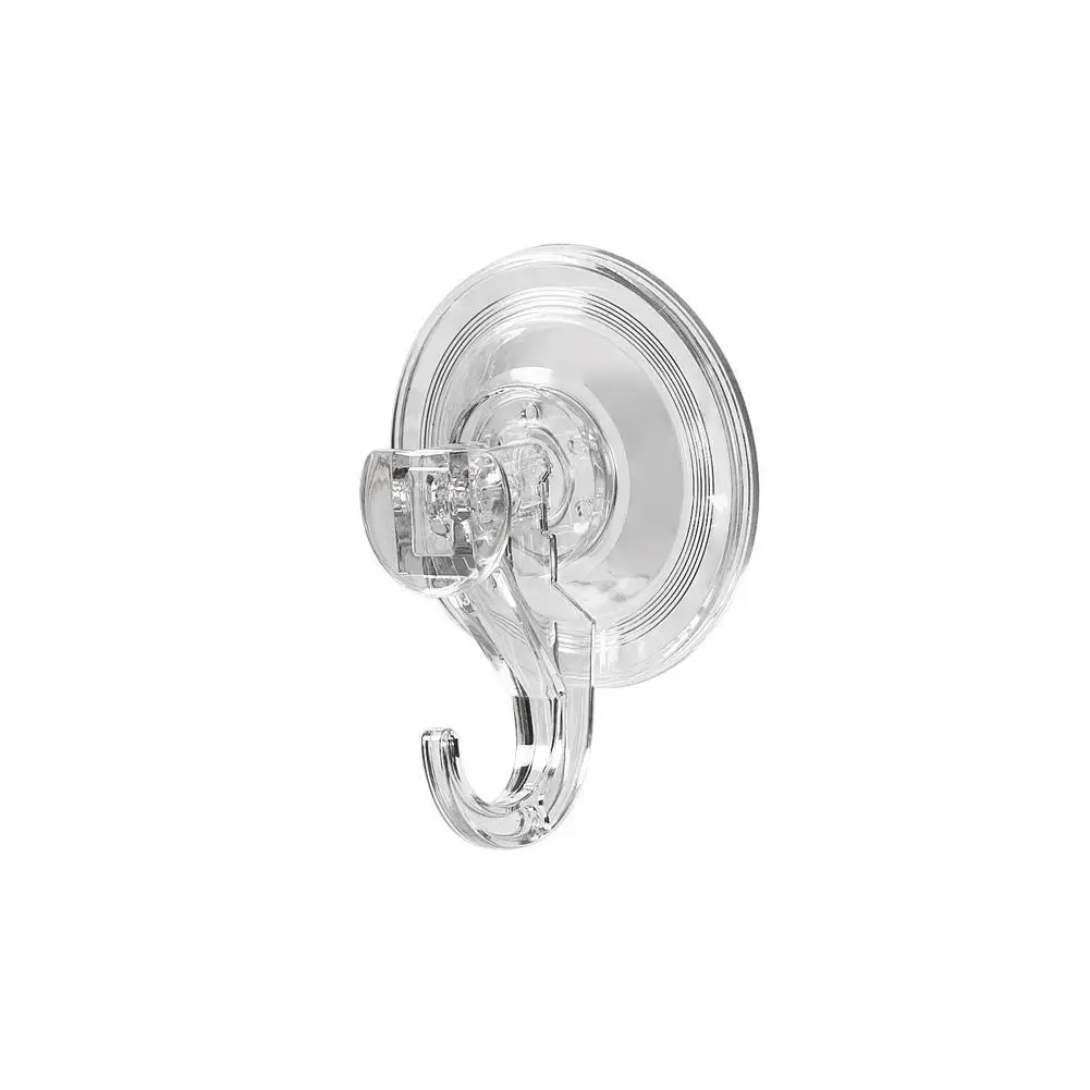 Suction Cup Hooks Clear Reusable Heavy Duty Vacuum Suction Cup Hooks Kitchen Bathroom Hooks for Towel Wall Hook Storage Holder