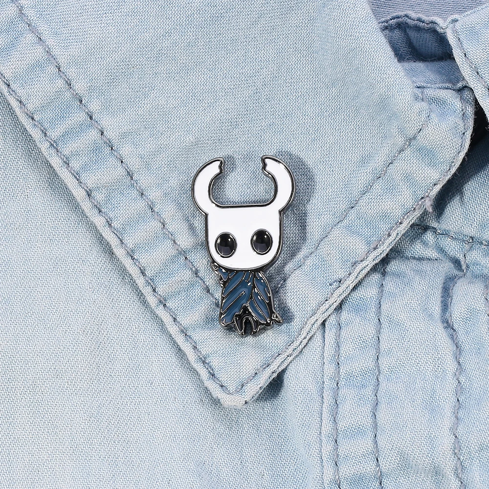 Hollow Knight Enamel Pin Insectoid Knight Pins Badge Metroidvania Style Video Game Brooch For Backpack Bag Accessories view 6