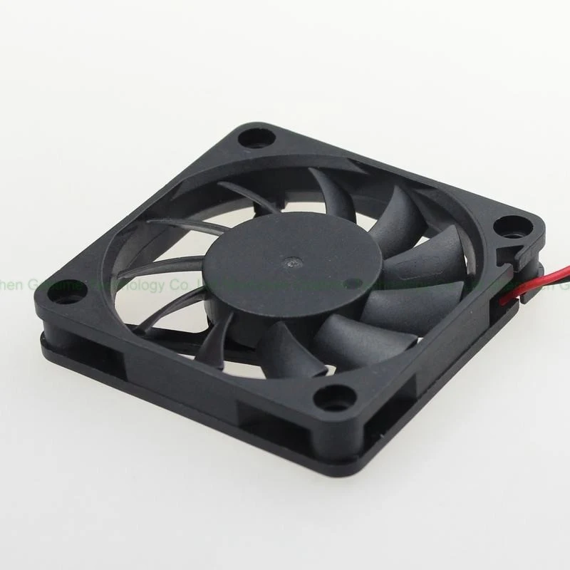D 1 pcs For GDT6010B | 6010 DC12V 0.16A 60×60×10mm Durable Double Ball Long Life 2-Wire Axial Cooling Fan