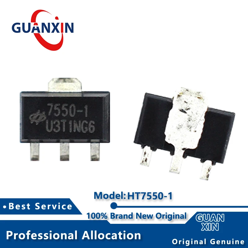 

100% New HT7550-1 Marking 7550-1 SOT-89 HT7550