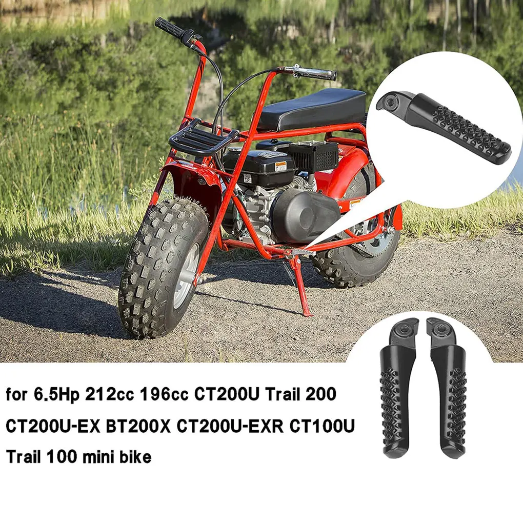 2x Motorcycle With Durable Anti Slide Footpeg CNC Machined CNC Machining Has And Is Available