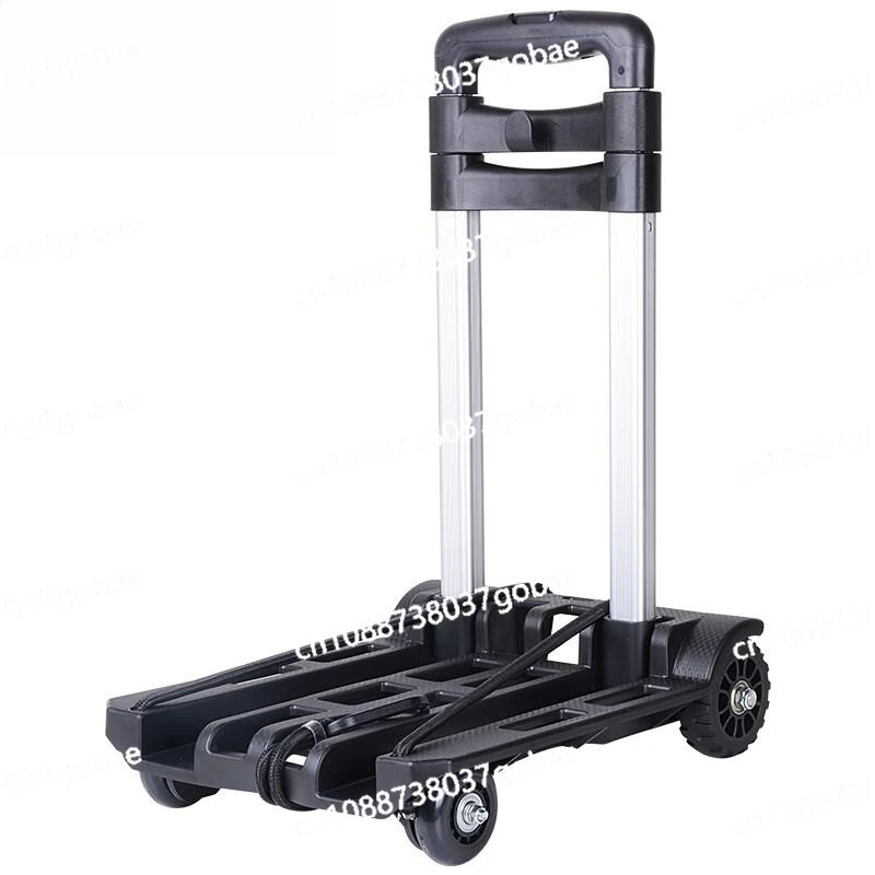 

Folding portable trolley, suitable for shopping and grocery shopping