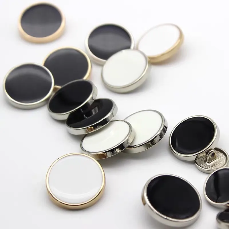 Fashion Simplicity Embellishments for Clothing 20mm Snap Buttons for Golden Button Up Shirt Women Decorative Buttons for Clothes