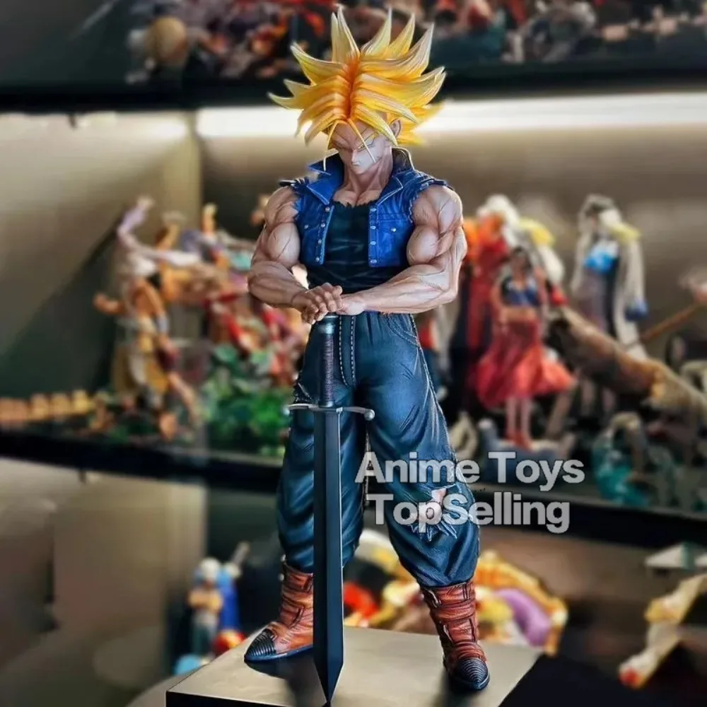 مجسم ترانكس من أنمي "دراغون بول Z" بحجم 25 سم | 25cm Dragon Ball Z Trunks Action Figure