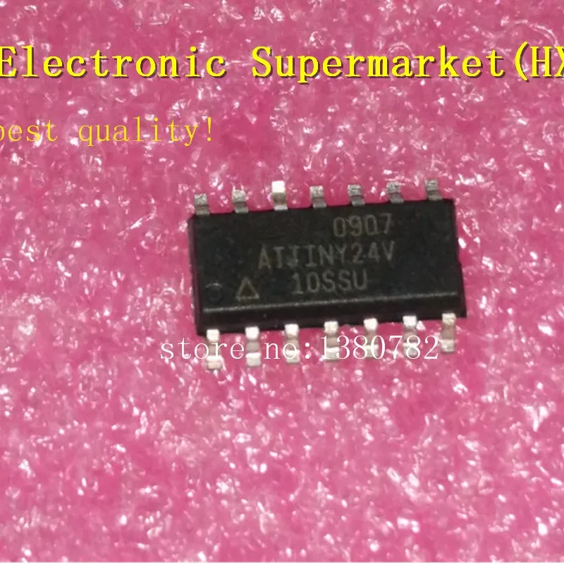 Free Shipping 10pcs-50pcs/lots ATTINY24V-10SSU ATTINY24V ATTINY24 SOP-14 New original IC In stock!