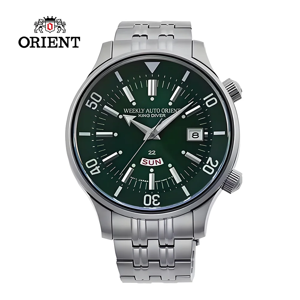 

Оригинальные мужские часы Orient Автоматические механические часы водонепроницаемые 200 м Спортивные часы Нержавеющая сталь