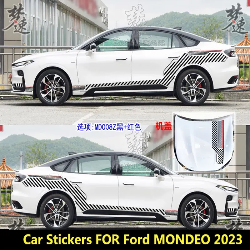 Car Stickers FOR Ford MONDEO 2023 Body Trim Custom Sports Car Decal accessories