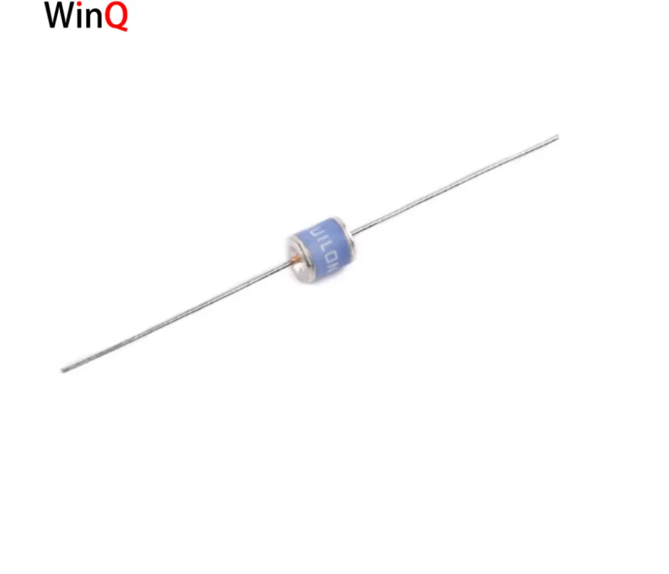 2R600TA-5 أنبوب تفريغ الغاز السيراميكي من خلال الفتحة، حماية عابرة/تفاع 600 فولت/5KA، 5.5*6 مم، قطعتان