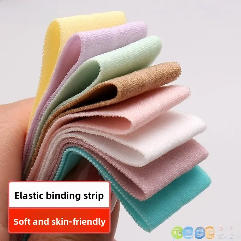 

Мягкая эластичная тесьма для одежды и нижнего белья, широкая отделочная лента для рукоделия и шитья, коллекция Зима 2025...