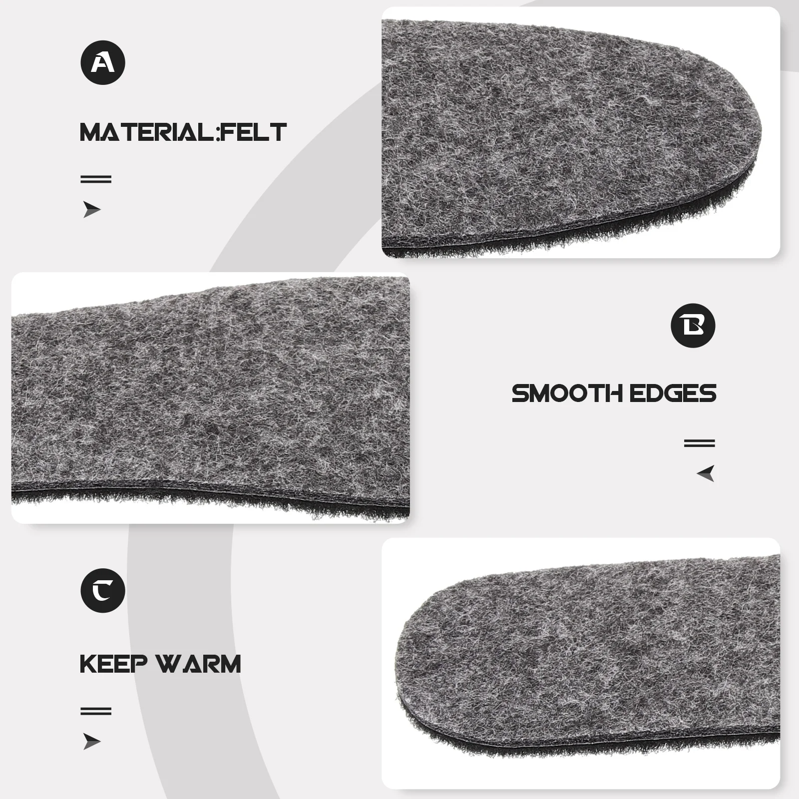 5 قطعة النعال ورأى الدافئة منصات الأحذية السميكة ل أحذية الشتاء النساء الرجال إدراج الحرارية استبدال باطن للجنسين أداة العناية بالقدم #1