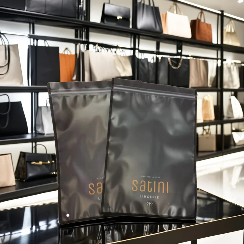 2025customized.OEM Factory Custom Reclosable Ziplock Bag Socks Packaging Plastic Bags Clothing and Garments