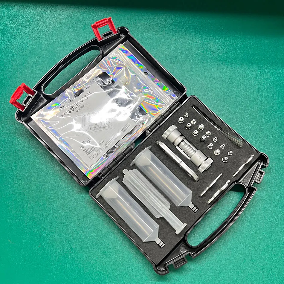 NFOX PRO 2025 Professional-Grade Hydraulic Disc Brake Oil Filling Adapter Maintenance Tool for Electric Motorcycles and E-Bikes