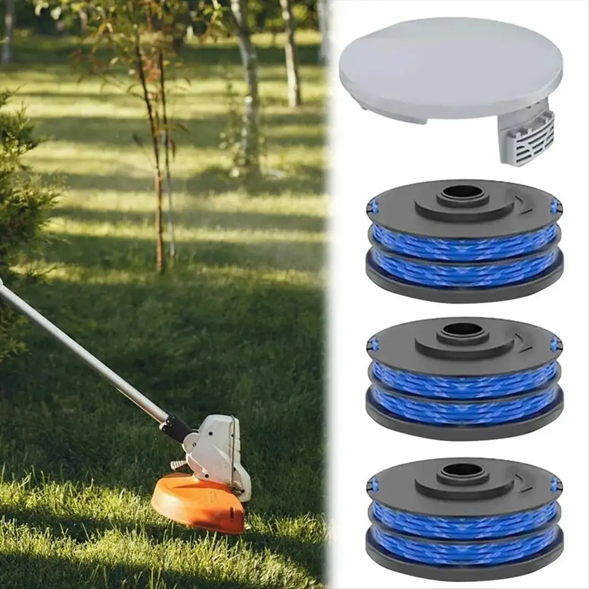 A74U String for Trimmer Precise String Trimmer Weedwacker Strings Strong & Flexible Trimmer String for Cutting Trimmer