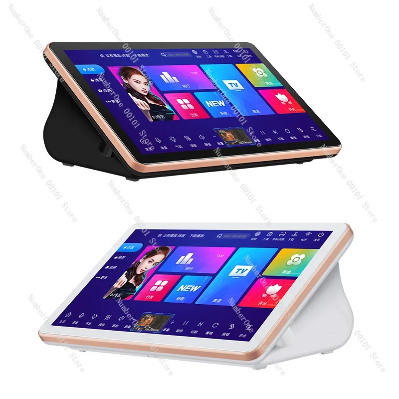 18.5inch portable power amplifier karaoke machine all-in-one karaoke jukebox ktv karaoke station smart station