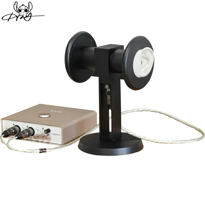 ELCK 02 PRO Human Head Microphone Artificial Ear for ASMR Sleep Aid Live Broadcast Binaural Recording Realistic Sound