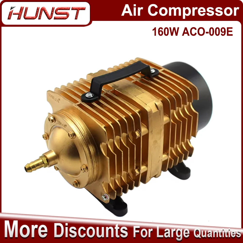 

Hunst 160W Air Compressor Solenoid Air Pump ACO-009E, CO2 Laser Engraving Cutting Machine Accessories