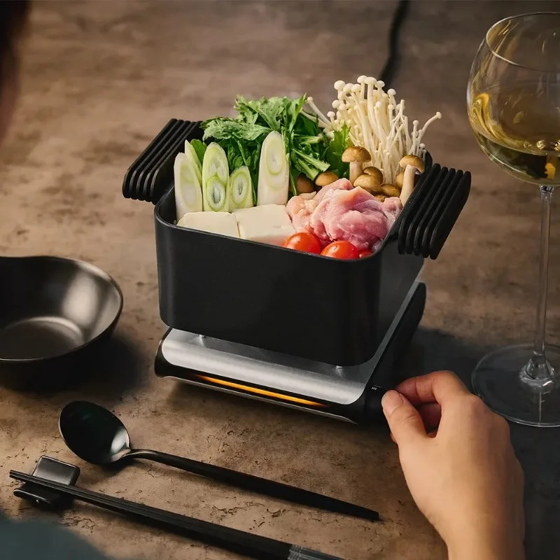 

Multifunctional Electric Pan Frying Pan Removable BBQ Grill Frying Pan