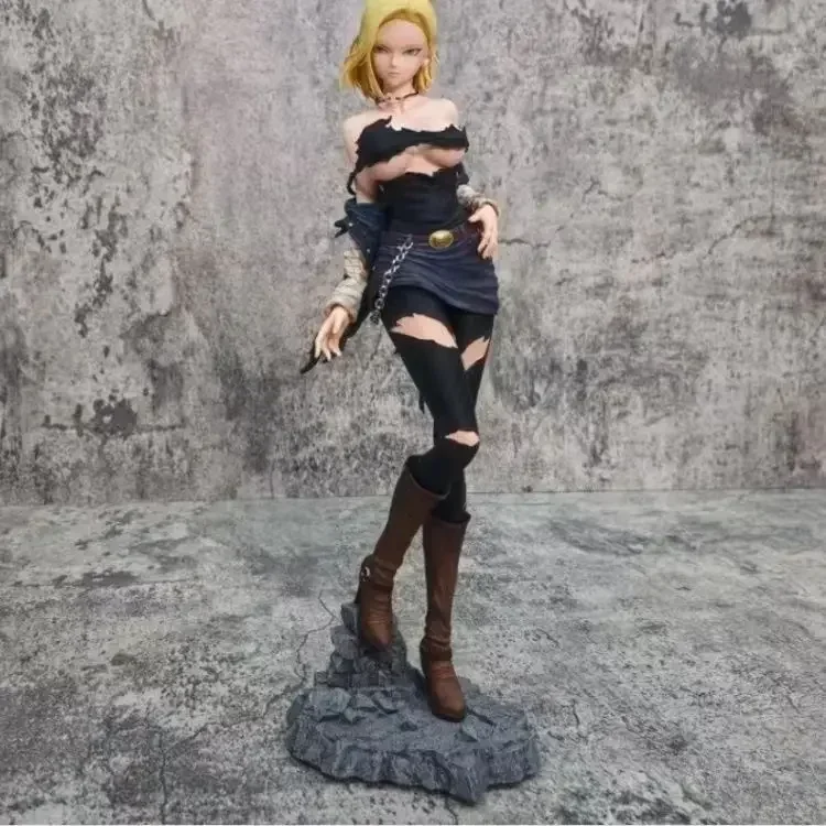 30cm Dragon Ball Z Anime Figure Android 18 Sexy Beauty Anime Figures Model Peripherals Action Figure Doll Birthday Gift Toy Game