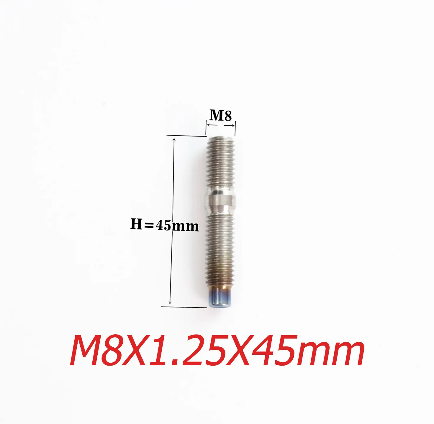 FLAWLESSTI M8 M10 Gr5 Titanium Bolt Exhaust Pipe Bolt