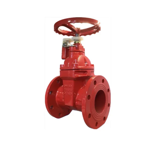 Valvola di cancello del segnale con tenuta morbida per valvola del cancello della stanza della pompa del sistema antincendio