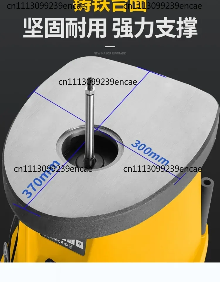 14-Inch Desktop Shaft Oscillating Spindle Sander Sand Mill Roller Machine Woodworking Instrument Furniture Grinding Tool