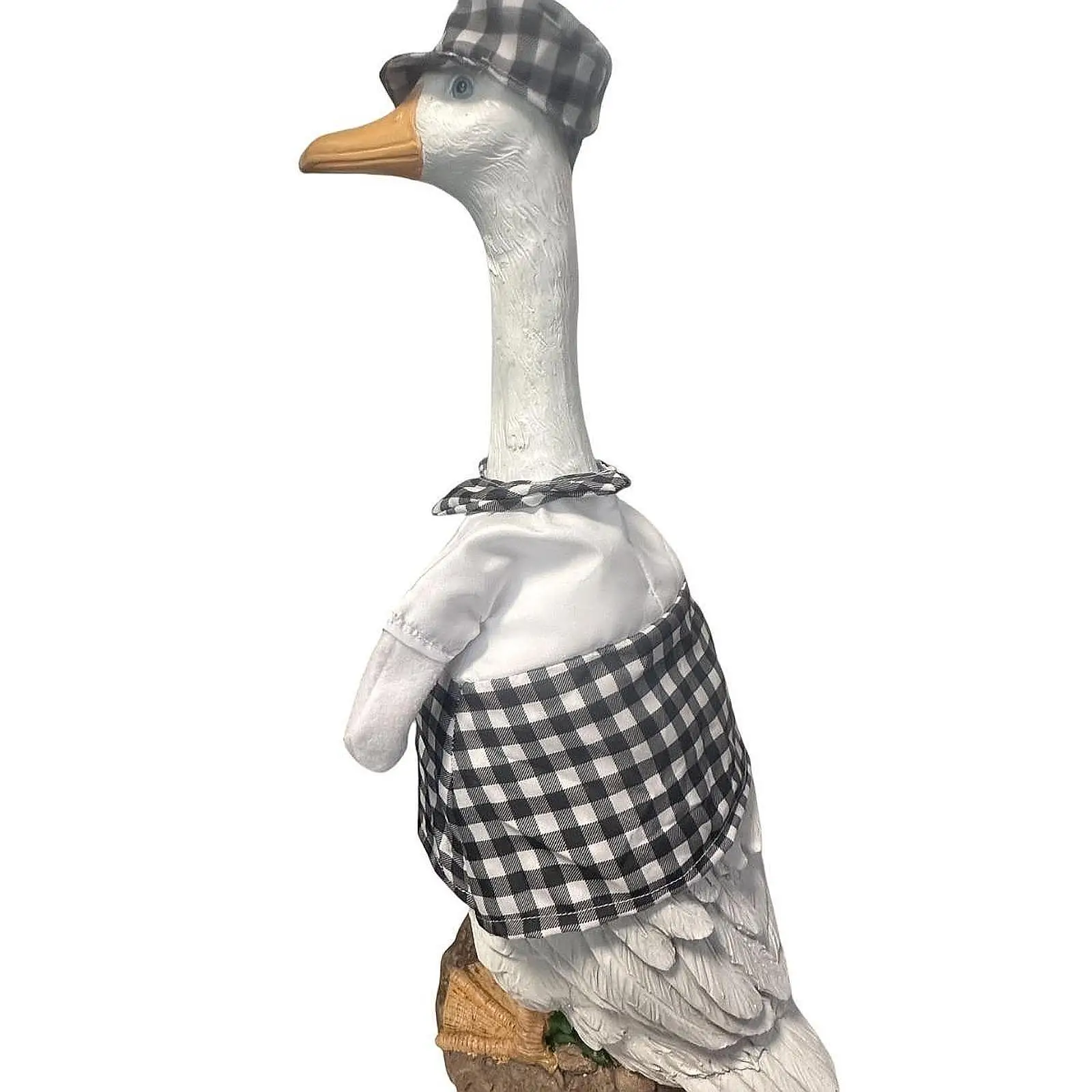 Porch Goose Outfits Creative Soft Cloth Festival Decor Party Favors Crafts Outdoor Decoration for Yard Outside Garden Patio