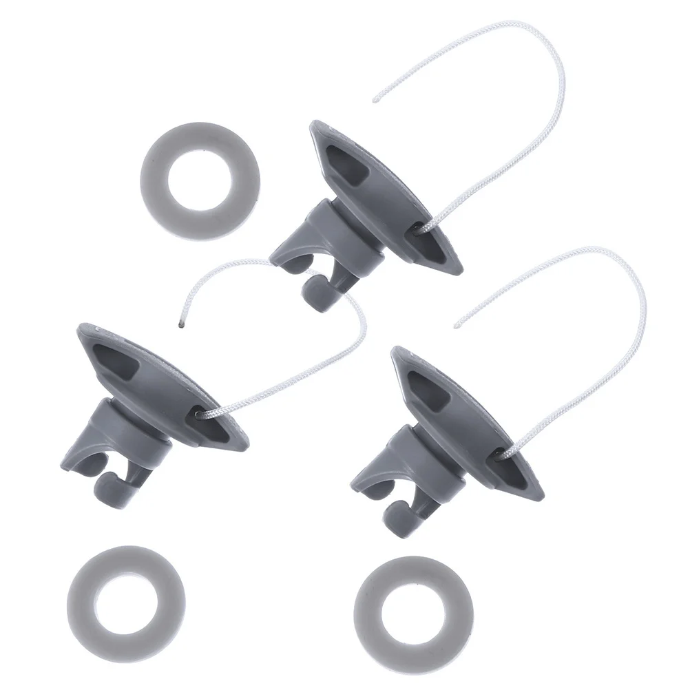 

3Pcs Air Valve Plug for Boat High Pressure Inflatable Kayak Adapter Universal Valve Cover for Canoe Paddle Board Leak Proof