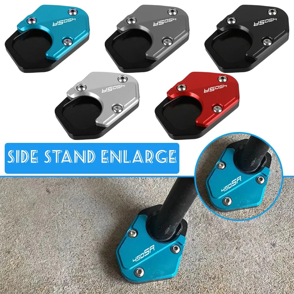 FOR CFMOTO 450SR 450SS CF MOTO 450SR SS 2022 2023 2024 2025 Motorcycle  Side Stand Enlarger Pad Kickstand Extension Plate