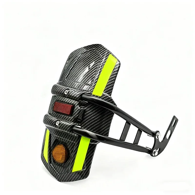 

Universal Motorcycle Fender Modification Accessories - Single-Side Rear Wheel Reflective Fender, Electric Vehicle Rear Mudguard